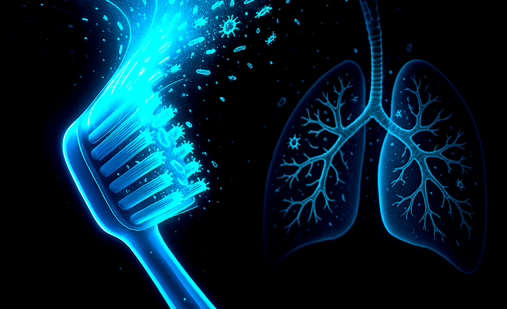 Zahnputzfrequenz beeinflusst Atemwegsflora